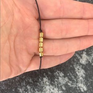 18k Gold Bead Bracelet